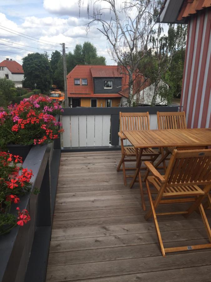 Schöne gemütliche Ferienwohnung mit Kamin im Harz II Darlingerode Exterior foto